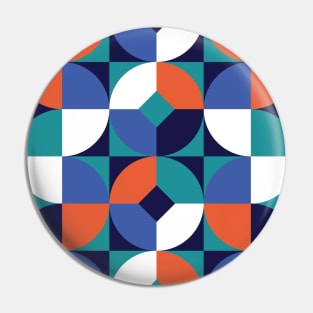 Abstract Geometric Pattern Pin