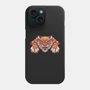 Mecha-Tiger Pounce Phone Case