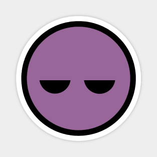 Purple Face Magnet