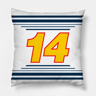 Trey Hutchens #14 2024 NASCAR Design Pillow