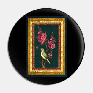 Classical painting art flower Pin