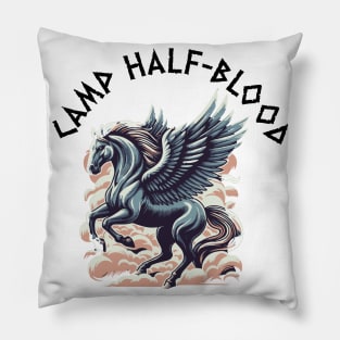 camp half blood - percy jackson - rainbow color Pillow