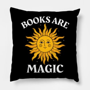 Books Are Magic Pillow