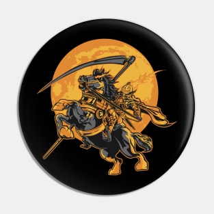 halloween knight illustration Pin