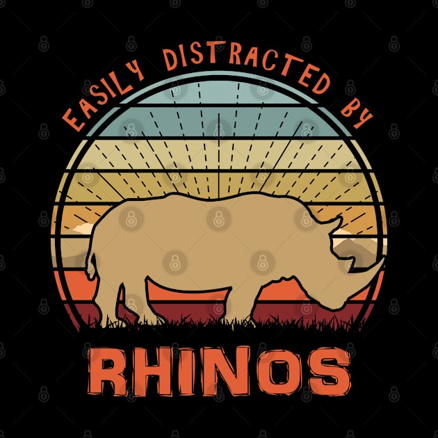 Easily Distracted By Rhinos by Nerd_art