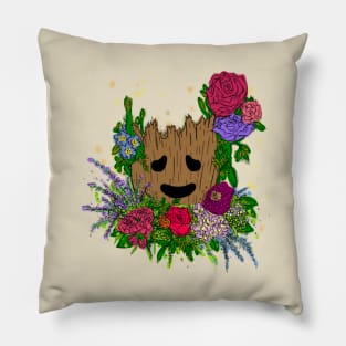 Happy tree Pillow