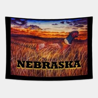 Nebraska Pheasant Tapestry