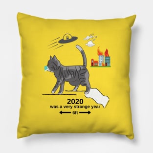 2020 Was a Very Strange Year Pillow