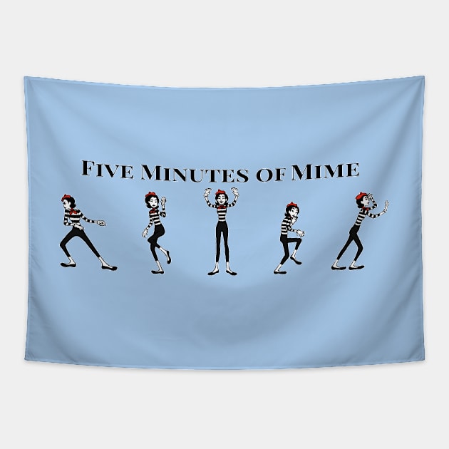 The many voices of mime Tapestry by FiveMinutesOfMime