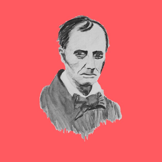 Portrait Charles Baudelaire by Zamen