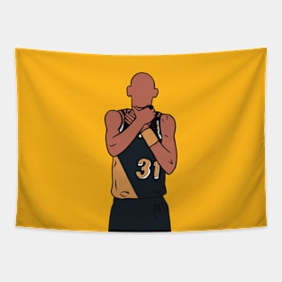 Reggie Miller Choke Tapestry