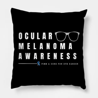 Ocular Melanoma Awareness Pillow