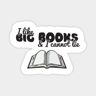 I Like Big Books Magnet