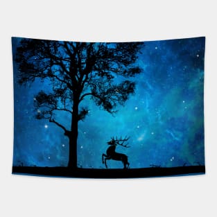 fantasy deer Tapestry