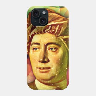 David Hume Snow Portrait | David Hume Artwork 15 Phone Case