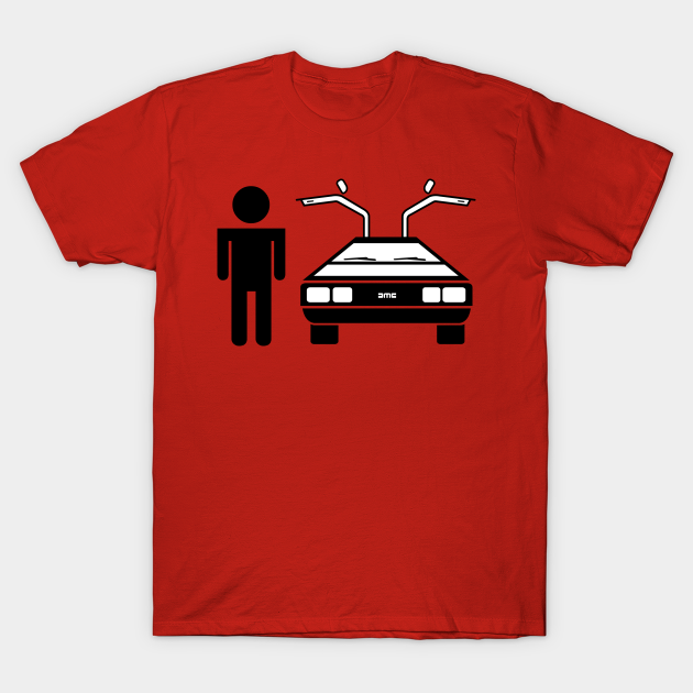 Man-DeLorean - Mandalorian - T-Shirt