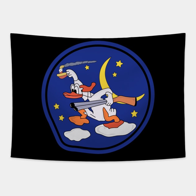415th Night Fighter Squadron - WWII  wo Txt Tapestry by twix123844