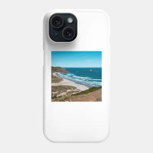 Summer Beach by Turquoise Sea in New Zealand Phone Case