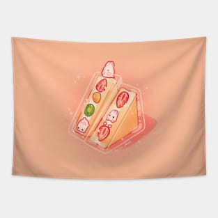 Fruit Bunny Sandwiches Tapestry