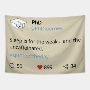 PhD funny post Tapestry