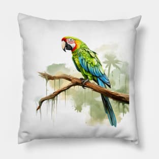 Military Macaw Pillow