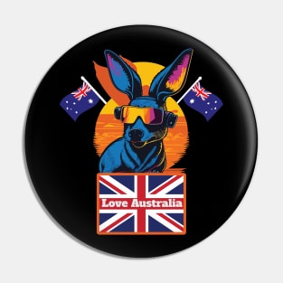 Love Australia Pin