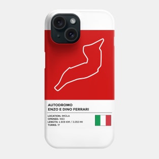 Autodromo Enzo e Dino Ferrari [info] Phone Case