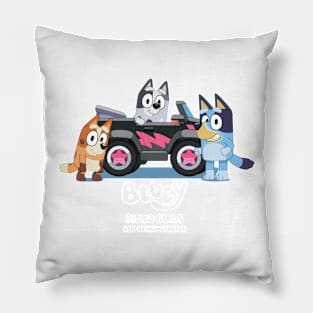 Bluey Pizza Girls and Other Stories Pillow