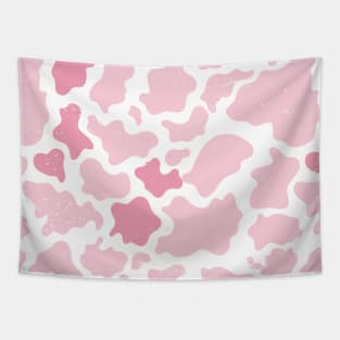 strawberry cow texture , milk , face masks Tapestry