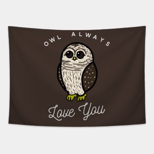 Owl Always Love You - Large Design Tapestry