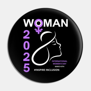 International Women's day 2025 Pin