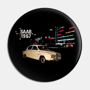 1967 SAAB 96 - brochure Pin