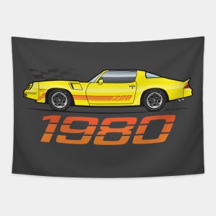 Yellow 80 Tapestry