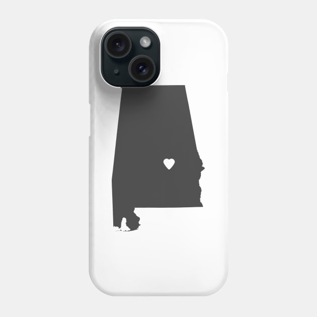 Alabama Love Phone Case by juniperandspruce