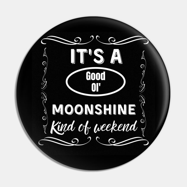 Moonshine Pin by WildenRoseDesign