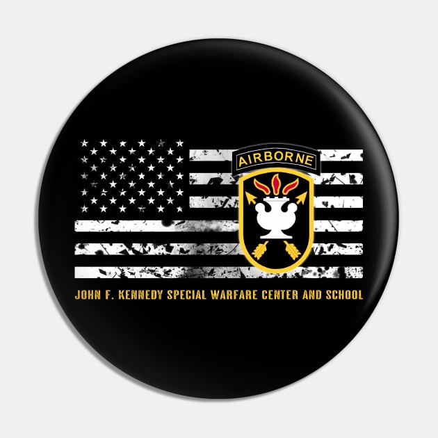 John F. Kennedy Special Warfare Center & School Pin by Jared S Davies