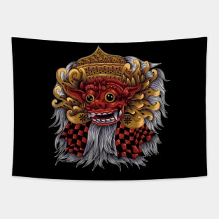 Barong Balinese Culture Mask Tapestry