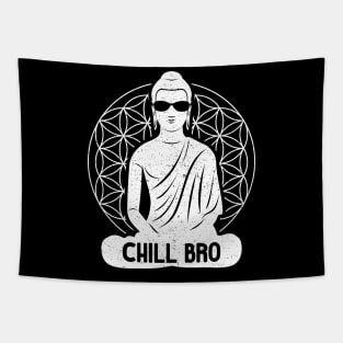 Buddha Chill Bro Tapestry