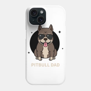 Pitbull dad Phone Case