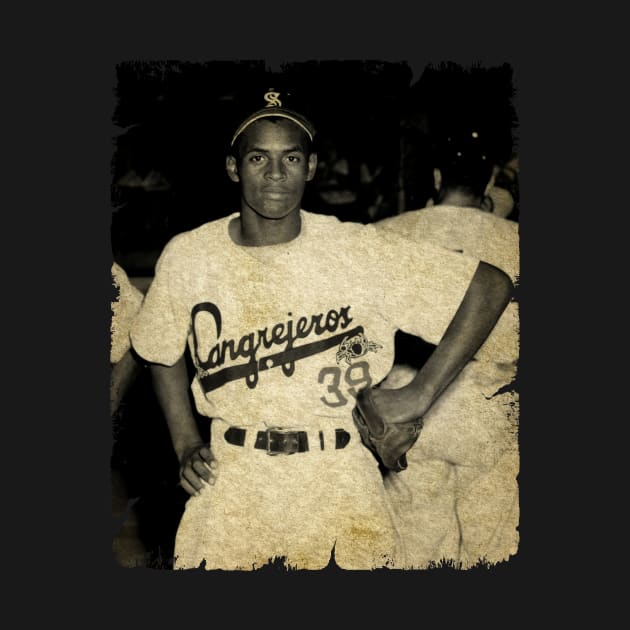 Roberto Clemente in Cangrejeros de Santurce by SOEKAMPTI