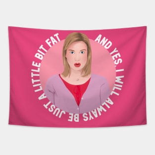 Bridget Jones Little Bit Tapestry