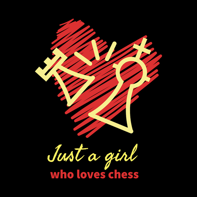 Just A Girl Who Loves Chess by Dogefellas