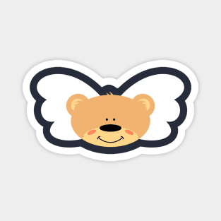 Teddy bear with Angel Wings Magnet