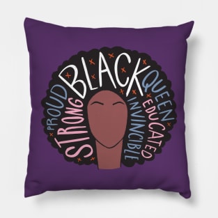 Proud Black Woman Pillow