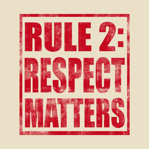 Rule #2: Respect Matters by TheLifeMasters