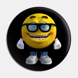 Smile Emoji Pin