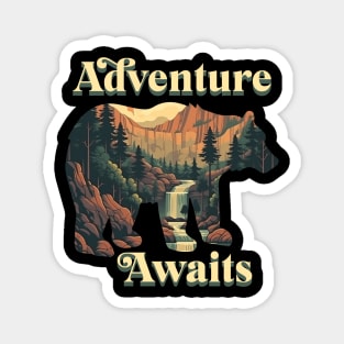 Adventure Awaits! Magnet