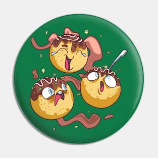 Funny Donuts Pin