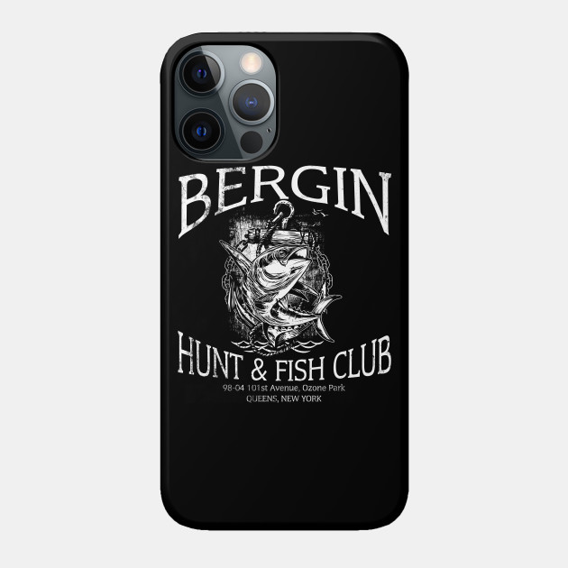 Bergin Hunt and Fish Club, distressed - New York Vs The Mafia - Phone Case