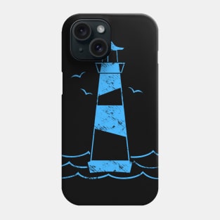 Lighthouse Waves Gull Phone Case